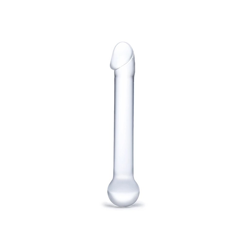 Szklane dildo - Glas Realistic Head